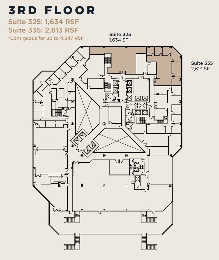 401 W A St, San Diego, CA à louer Plan d’étage– Image 1 sur 1