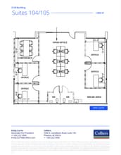 3150 N Arizona Ave, Chandler, AZ à louer Plan d’étage– Image 1 sur 1