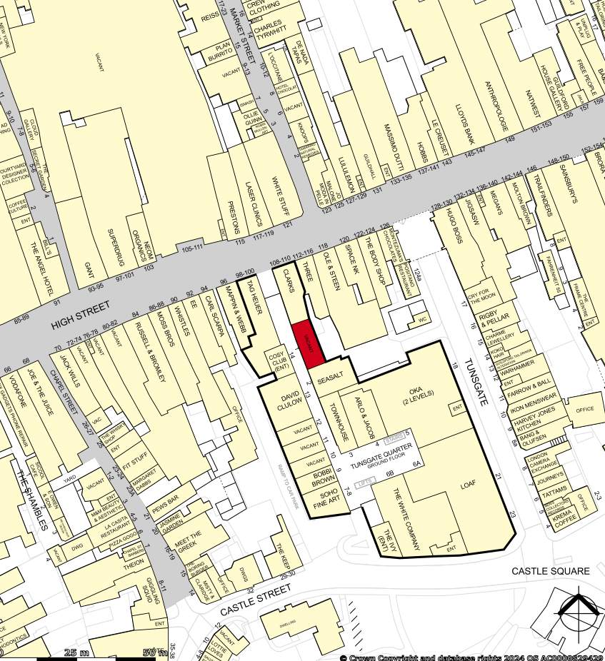 Tunsgate, Guildford à louer Carte– Image 1 sur 1