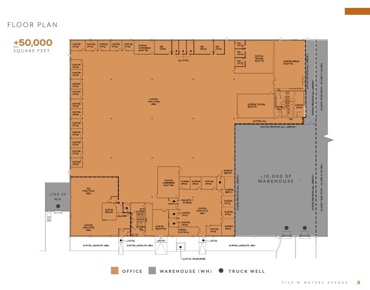 5120 W Waters Ave, Tampa, FL à vendre Plan d’étage– Image 1 sur 1