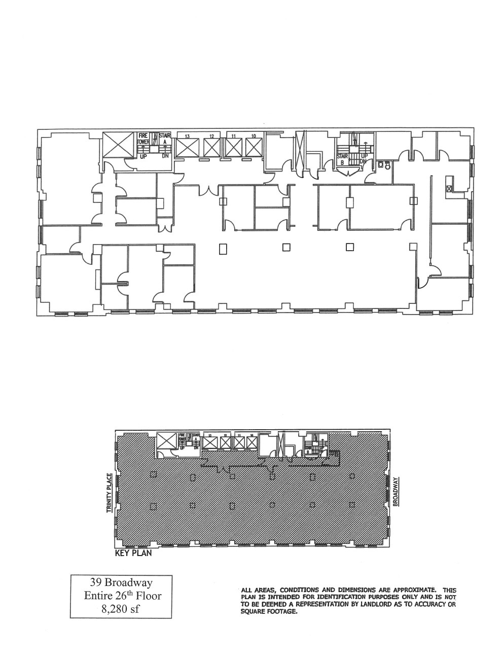39 Broadway, New York, NY à louer Plan d’étage– Image 1 sur 1