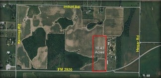 Plus de détails pour FM 2920, Hockley, TX - Terrain à vendre