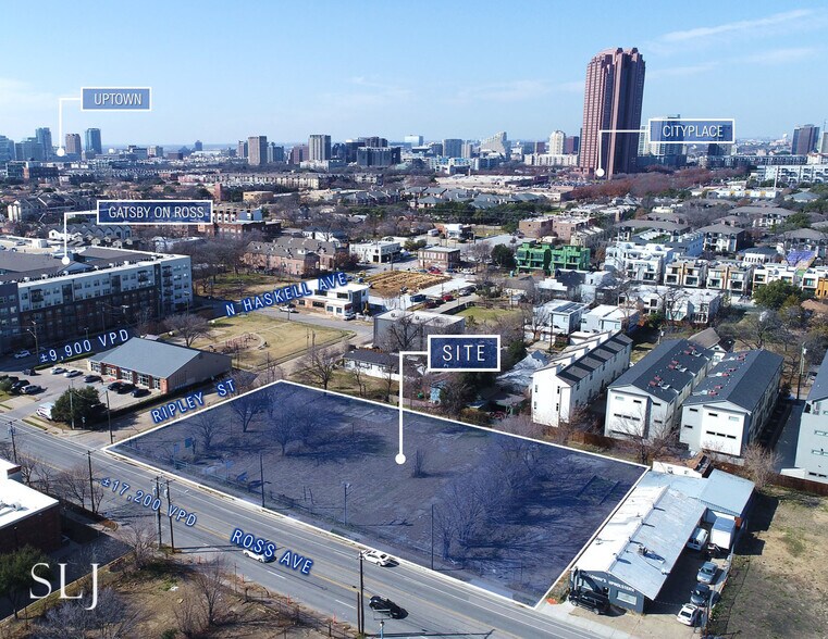 4201 Ross Ave, Dallas, TX à louer - Photo de l’immeuble – Image 2 sur 7