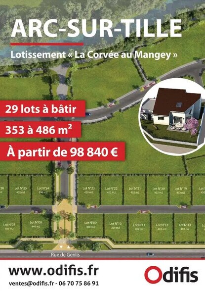Rue De Genlis, Arc-sur-Tille à vendre - Photo de l’immeuble – Image 2 sur 2