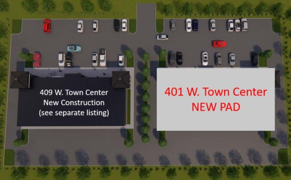 401 W Town Center Blvd, Champaign, IL à vendre - Plan de site – Image 2 sur 2