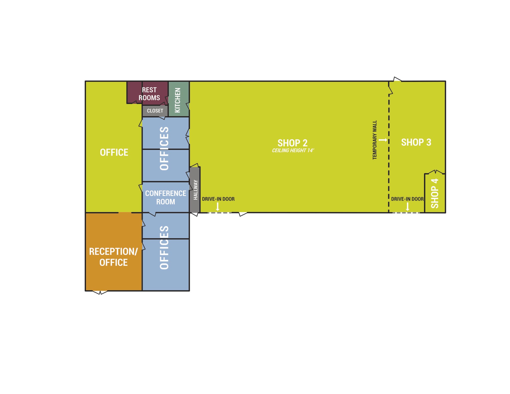 1180 S Cameron St, Harrisburg, PA à louer Plan d’étage– Image 1 sur 6