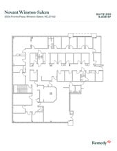 2025 Frontis Plaza Blvd, Winston-Salem, NC à louer Plan d’étage– Image 2 sur 4
