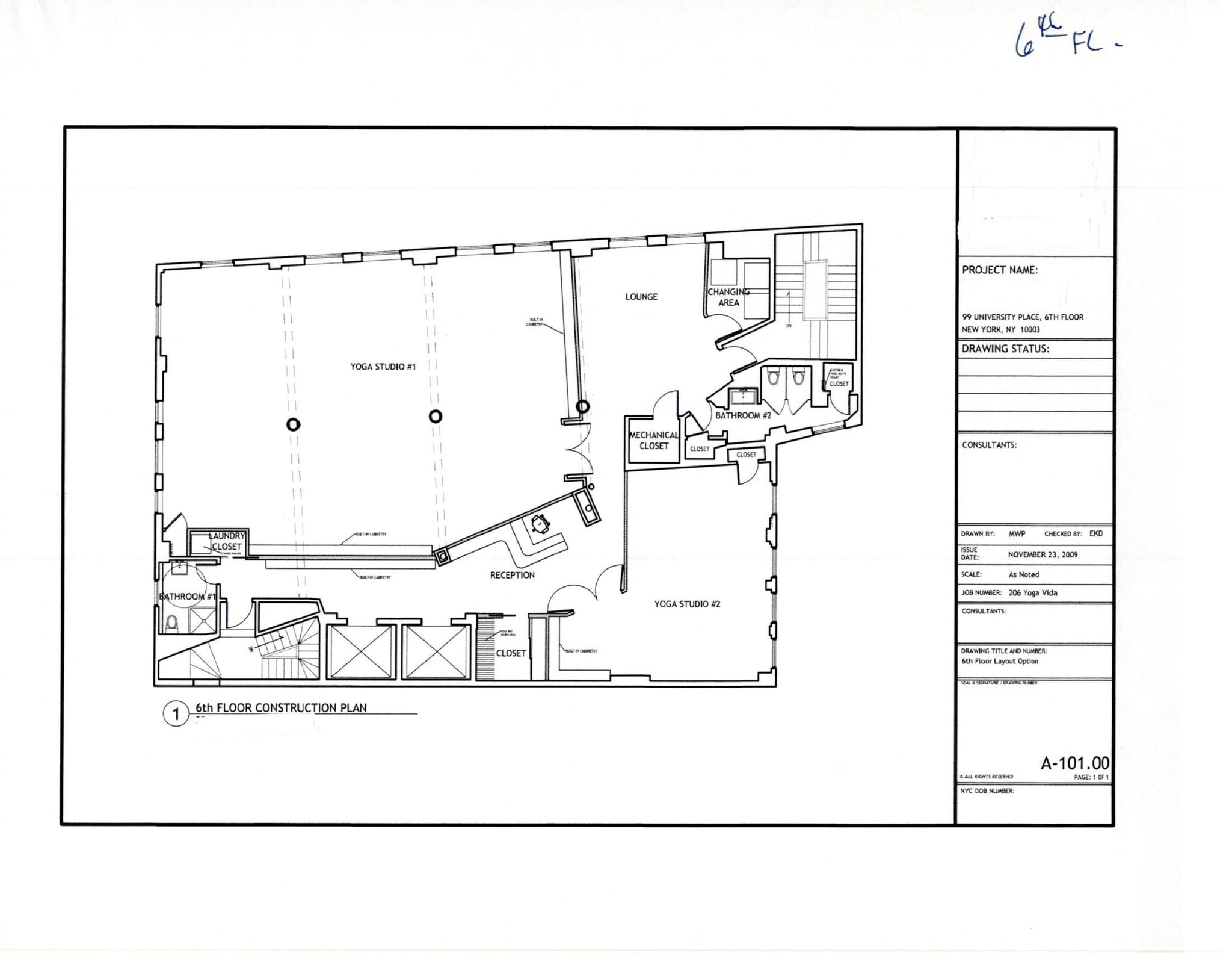 99 University Pl, New York, NY à louer Plan de site– Image 1 sur 8