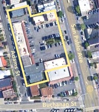 937-972 San Pablo Ave, Albany, CA - Vue aérienne vue de carte