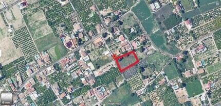 Murcia, MUR - Vue aérienne vue de carte