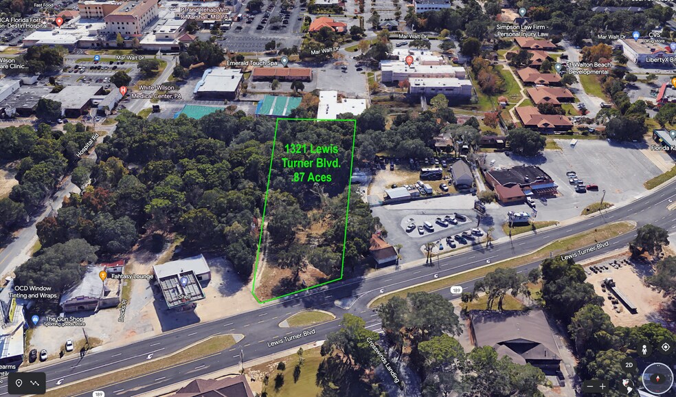 1321 Lewis Turner Blvd, Fort Walton Beach, FL à vendre - Photo de l’immeuble – Image 2 sur 2