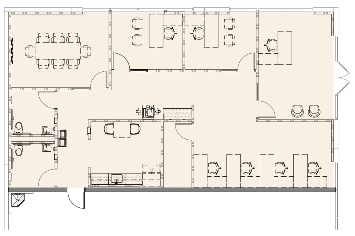 8020 Northcourt Rd, Houston, TX à louer Plan d’étage– Image 1 sur 1