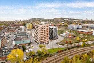 400 Av Atlantic, Montréal, QC - VUE AÉRIENNE  vue de carte