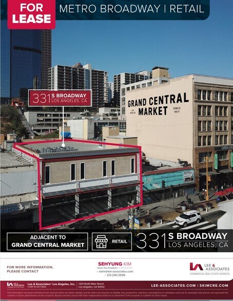 331 S Broadway, Los Angeles, CA à louer - Photo de l’immeuble – Image 2 sur 6