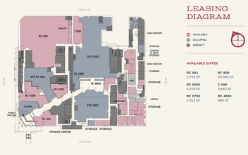 701 Market St, Philadelphia, PA à louer Plan d’étage– Image 1 sur 1