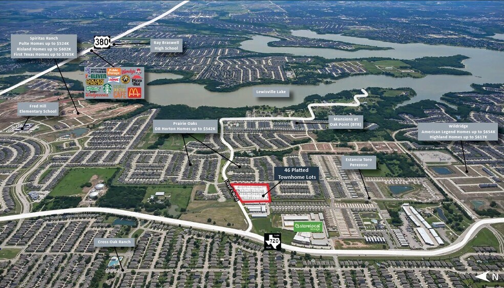 201 Lloyd Rd, Little Elm, TX à vendre - Photo de l’immeuble – Image 1 sur 4