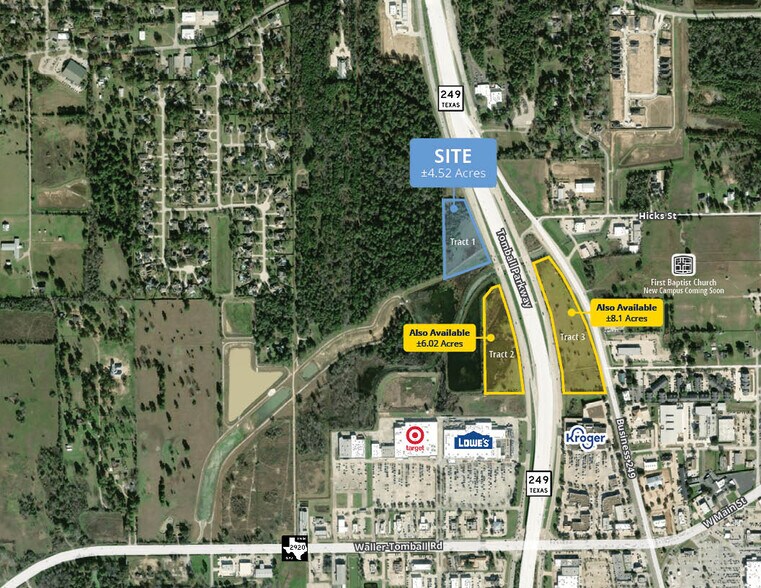 SH 249 / Tomball Parkway / Business 249 portefeuille de 3 biens à vendre sur LoopNet.fr - Photo de l’immeuble – Image 1 sur 3