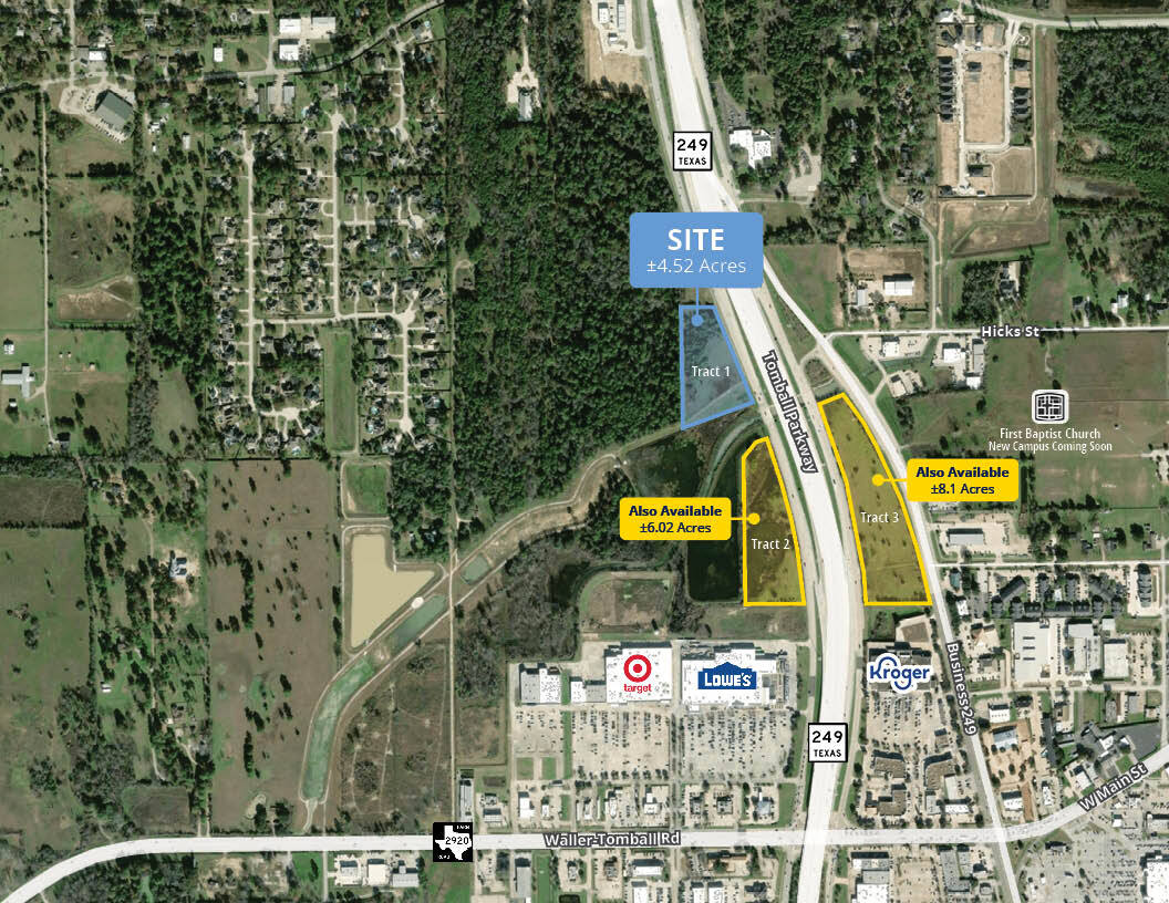 SH 249 / Tomball Parkway / Business 249 portefeuille de 3 biens à vendre sur LoopNet.fr Photo de l’immeuble– Image 1 sur 4