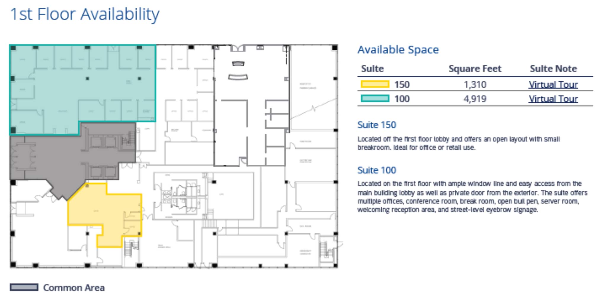 100 W Liberty St, Reno, NV à louer Plan d’étage– Image 1 sur 1