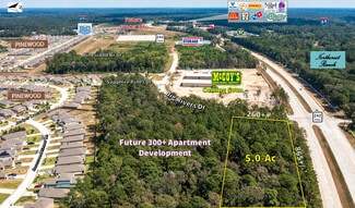 Plus de détails pour 5-Ac NWC Hwy 242 & Big Rivers Dr, New Caney, TX - Terrain à vendre