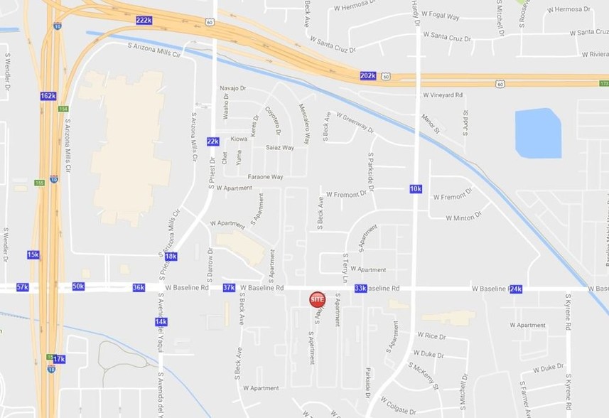 1209 W Baseline Rd, Tempe, AZ à louer - Photo de l’immeuble – Image 2 sur 7