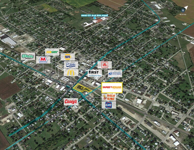 106 S Columbia St, Union City, IN à vendre - Photo de l’immeuble – Image 2 sur 6