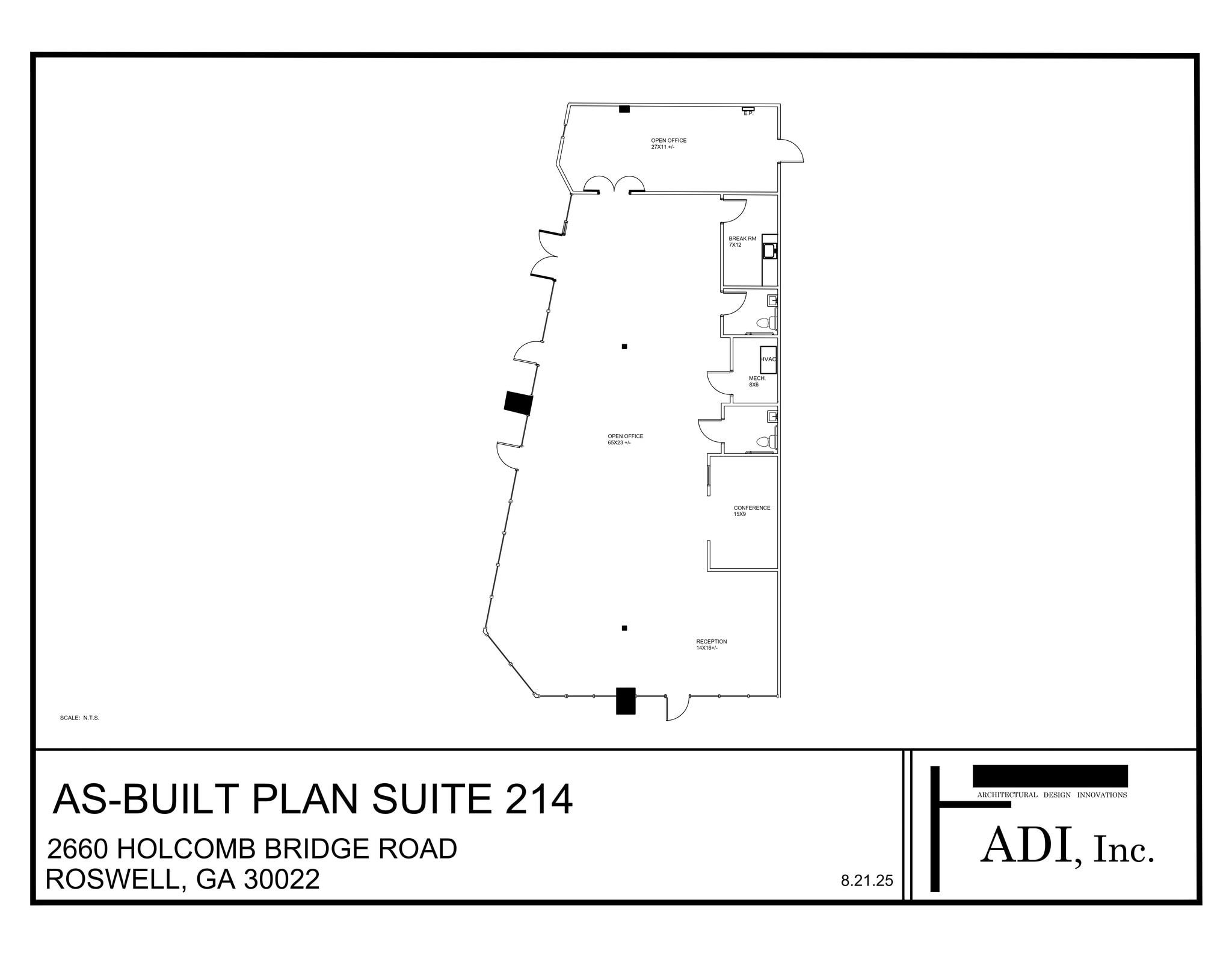 2660 Holcomb Bridge Rd, Roswell, GA à louer Plan de site– Image 1 sur 1