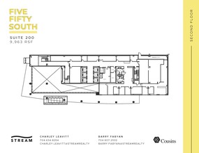 550 S Caldwell St, Charlotte, NC à louer Plan d’étage– Image 1 sur 1