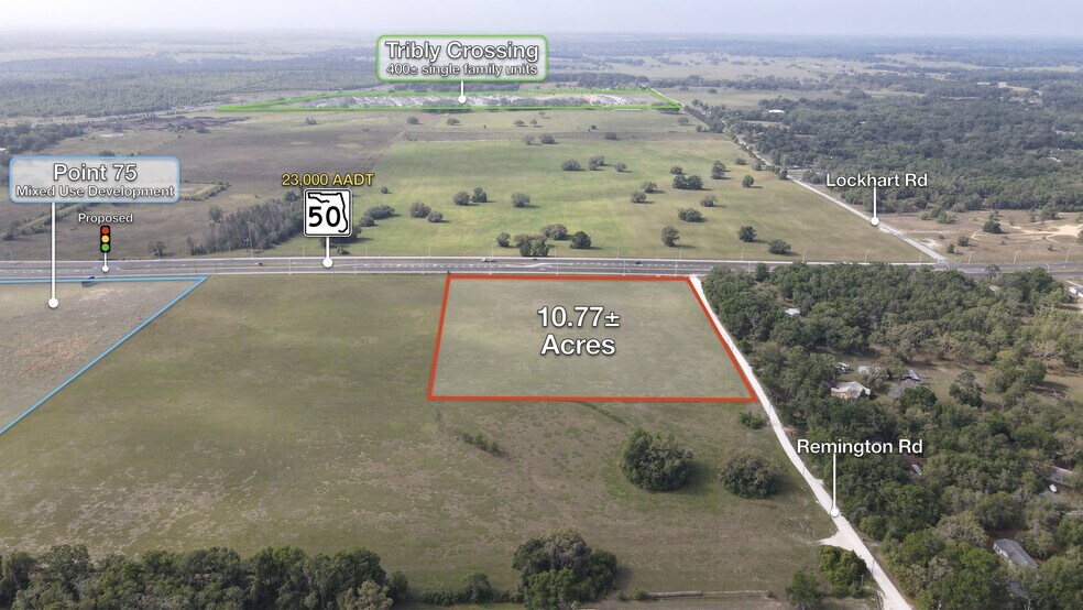 SR 50 & Remington Rd., Brooksville, FL à vendre - Photo de l’immeuble – Image 3 sur 3