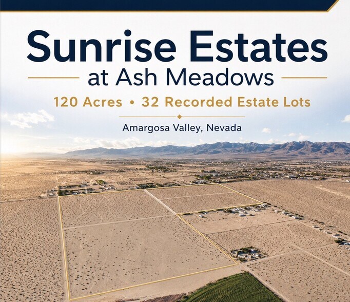 3715 W Palo Verde Rd, Amargosa Valley, NV à vendre - Photo de l’immeuble – Image 1 sur 7