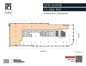 701 8th St NW, Washington, DC à louer Plan d’étage– Image 1 sur 2