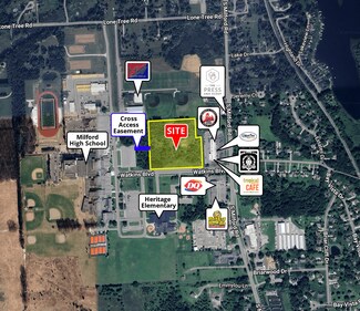 Plus de détails pour Watkins Blvd, Highland, MI - Terrain à vendre