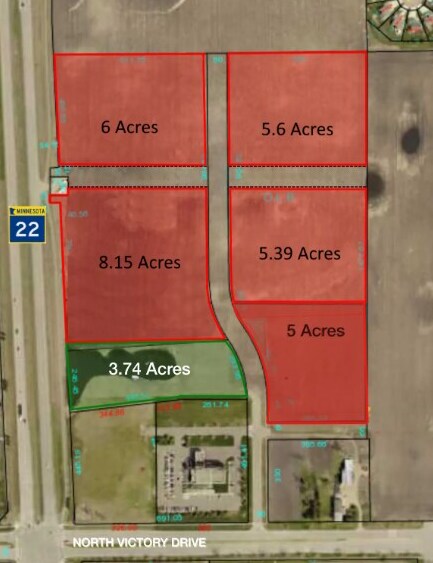 Highway 22 & County Rd 3, Mankato, MN à vendre - Photo de l’immeuble – Image 2 sur 10