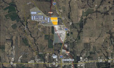 S/S FM 1202, Gainesville, TX - Vue aérienne  vue de carte