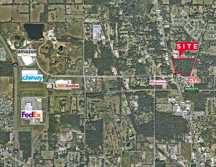 3501 N US Highway 441, Ocala, FL à vendre - Aérien – Image 2 sur 2