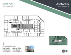 14701 St. Marys Ln, Houston, TX à louer Plan d’étage– Image 1 sur 1