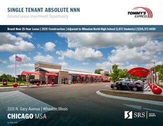 Plus de détails pour 2101 N Gary Ave, Wheaton, IL - Local commercial à vendre