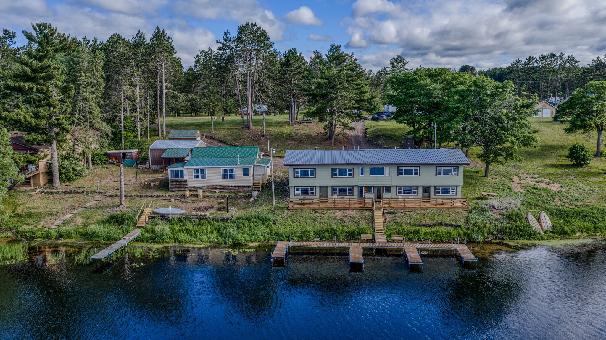 8372 E Flowage Ln, Gordon, WI à vendre Aérien– Image 1 sur 68