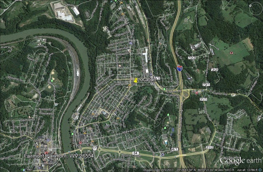 14 E Grafton Rd, Fairmont, WV à louer - Aérien – Image 2 sur 3