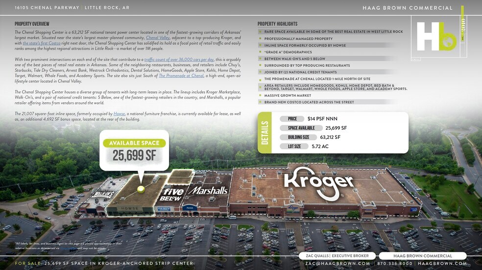16105 Chenal Pky, Little Rock, AR à louer - Photo de l’immeuble – Image 2 sur 7