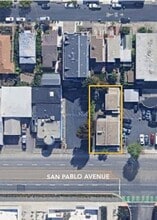 1051-1053 San Pablo Ave, Albany, CA - VUE AÉRIENNE  vue de carte