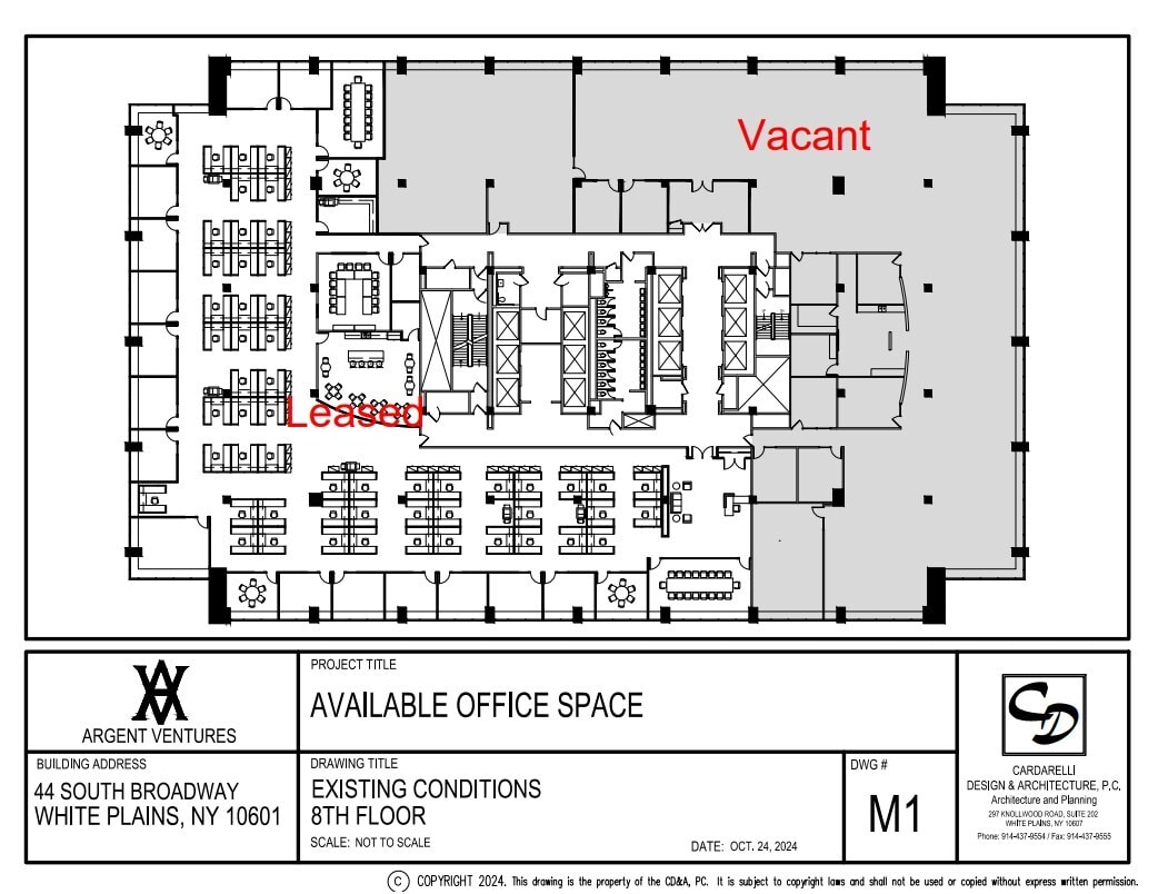 44 S Broadway, White Plains, NY à louer Plan d’étage– Image 1 sur 1