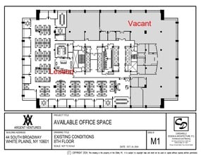 44 S Broadway, White Plains, NY à louer Plan d’étage– Image 1 sur 1