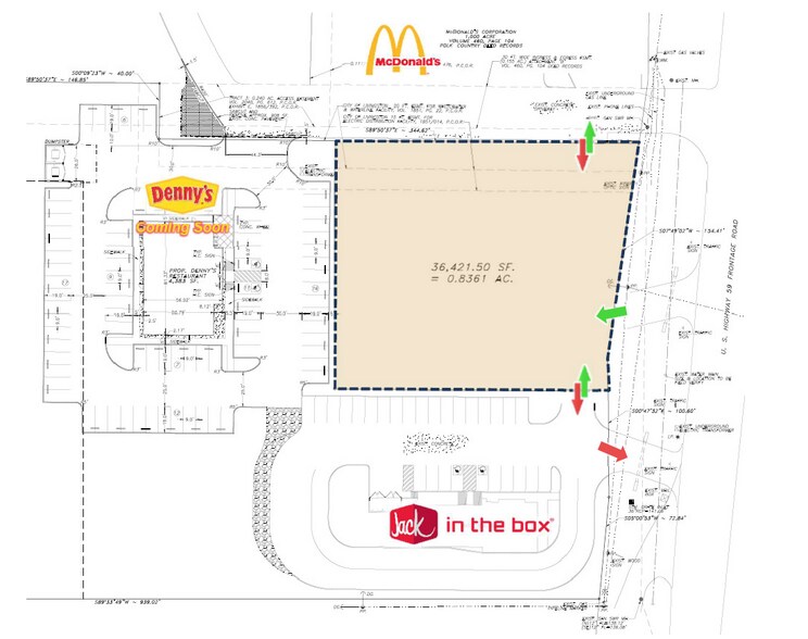 101 US-59, Livingston, TX à louer - Plan de site – Image 2 sur 2