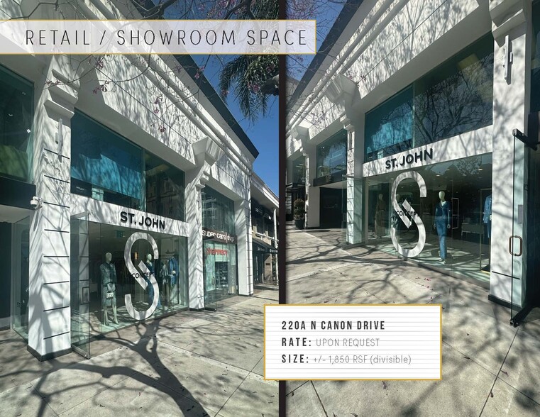 220-228 N Canon Dr, Beverly Hills, CA à louer - Photo de l’immeuble – Image 3 sur 17