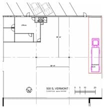 501-515 S Vermont St, Palatine, IL à louer Plan d’étage– Image 1 sur 3