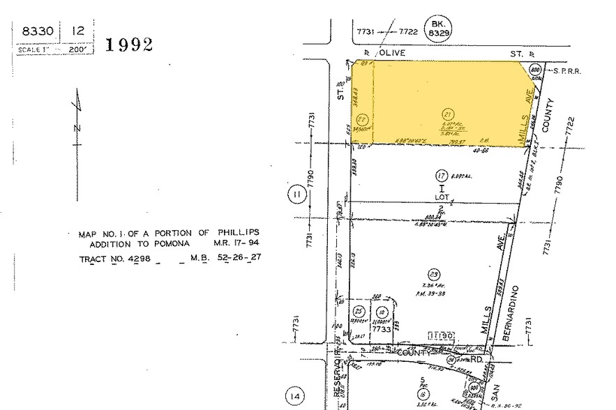 2300 S Reservoir St, Pomona, CA à louer - Plan cadastral – Image 2 sur 8