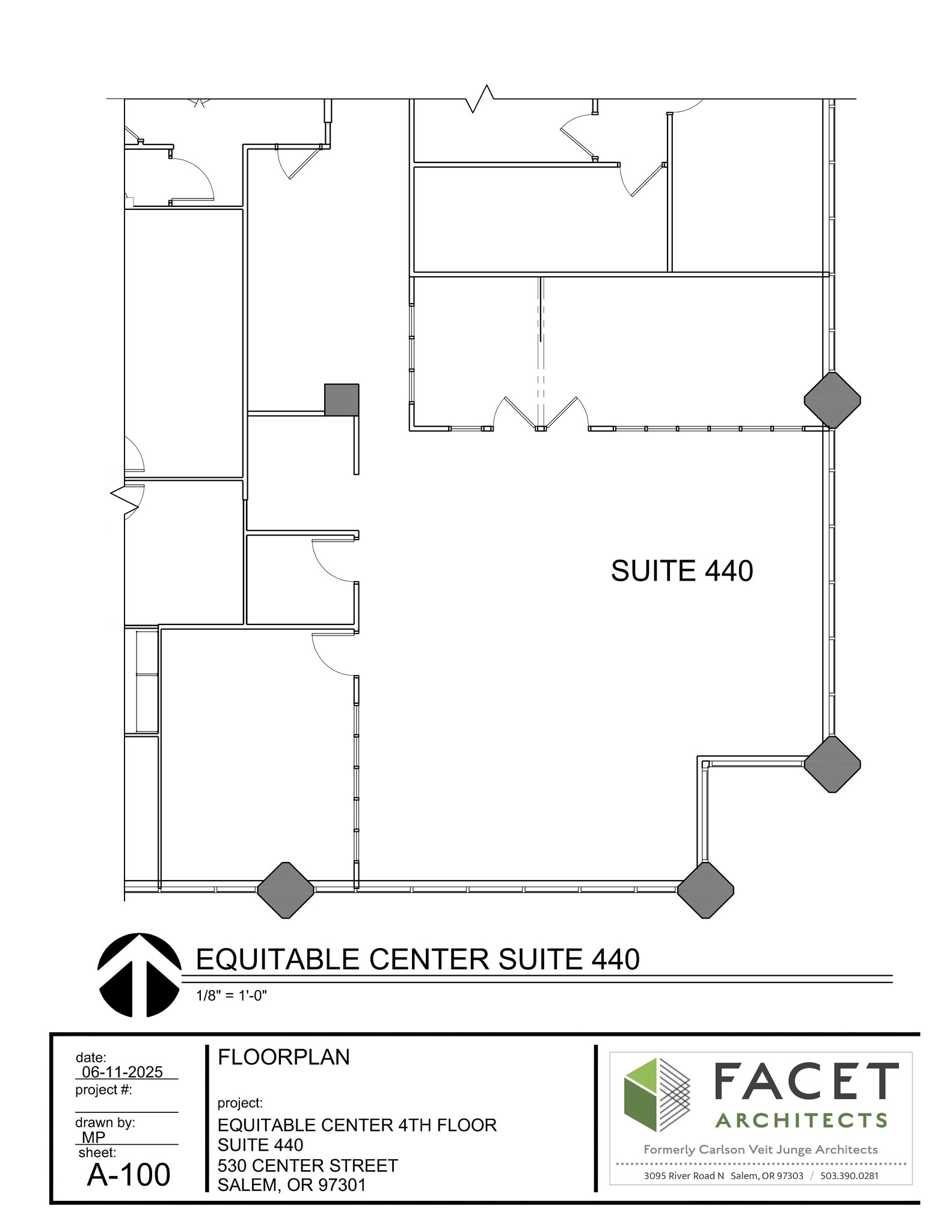 530 Center St NE, Salem, OR à louer Plan de site– Image 1 sur 1