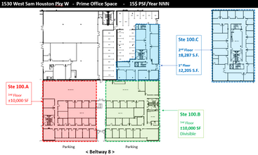 1530 W Sam Houston Pky N, Houston, TX à louer Photo de l’immeuble– Image 1 sur 5