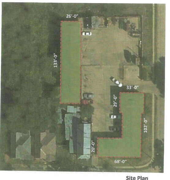 400 Pete Harris Dr, Shreveport, LA à vendre - Plan de site – Image 2 sur 2